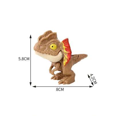 Dinosaurio Jurásico Triceratops tiranosaurio modelo juguetes para niños dinosaurios creativos para morder los dedos juguete interactivo regalo para niños J9FI