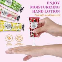 16 Pack Hand Cream Set, Valentines Day Gifts, Bridesmaid Gifts, Bulk Hand Lotion Travel Size For Dry Cracked Hands, Mini Hand Lotion For Thank You Gifts And Mothers Day Gifts With A Greeting Card - ColorA - 查看 6