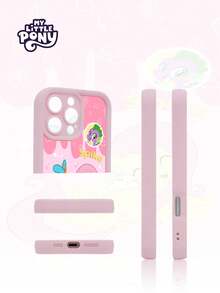 Hasbro MY LITTLE PONY 1 ốp lưng điện thoại hoạt hình nữ tính chính hãng, tương thích với Apple 17, 17 Air, 17 Pro, 17 Pro Max, 11, 12, 13, 14, 15, 16 Pro, 16 Pro Max, 14 Plus, 15 Plus, 16 Plus, 15 Pro Max, 16 Pro, 16 Pro Max, XR, XS Max, X - Hồng - Xem 5