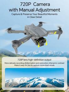 AXNEN 2026新款K13MAX折叠式双摄像头航拍无人机，具备一键降落、实时图像传输、手势拍照/录像、智能定高、路径飞行模式、360°翻转等功能，操作简便，适合初学者——是各种场合的完美礼物。 - 彩色 - 查看 8