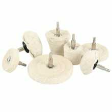 Polishing Buffing Pads Mop Wheel Buffer Pad Drill Kit For Car Polisher 7Pcs Set - White - View 2