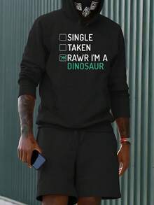 New men's fashion design sense printed hoodie, spring outdoor activities preferred hoodie JS202522306 - Schwarz - Übersicht 1