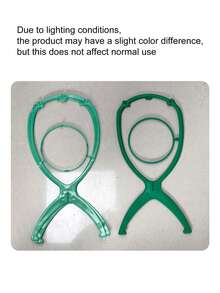 1个/2个装可折叠耐用假发支架，便携式假发展示架，适用于多顶假发，方便旅行携带，随机发货两种不同款式，但不影响产品功能。（由于光线原因可能存在轻微色差，但不影响正常使用） - 彩色 - 查看 11