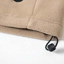 Mubberry Mens Fleece Jacket Full Zip With Hood Pockets Warm Lightweight Winter Jacket - 卡其色 - 查看 9