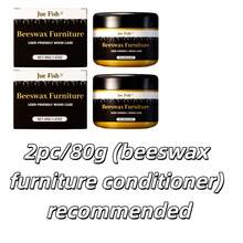 1pc/2pcs Beeswax Furniture Care Agent, Can Remove Dust From Home Surfaces And Brighten Wooden Materials, Suitable For Wood Floors, Furniture And More, Easy To Use: Repeatedly Wipe The Area That Needs Polishing, Nourish The Wood, Instantly Enhance The Luster. Can Be Given As A Gift To Family And Friends, A Great Gift For Holidays, Random Shipment Of New And Old Versions, Upgraded Packaging But Consistent Product Effect. - Solid State - View 12