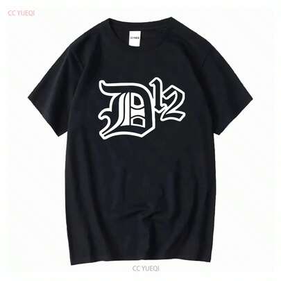 D12 T Shirt S 5XL New Dirty Dozen 2023 Vintage Washed Slightly Breathable Designer Clothes Stylish Versatile Soft Homme