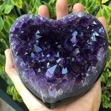 A Unique Brazilian Amethyst Series- A Large Amethyst Cluster With Multi-Faceted Edges - Purple - View 8