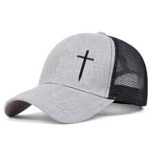 1顶男士1942龙舌兰酒珍藏版唐胡里奥卡车司机帽，个性化字母刺绣棒球帽，街头休闲网眼帽，适合春秋季旅行海滩度假 - 彩色 - 查看 3