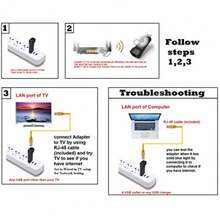 Adaptador inalámbrico universal Ethernet LAN a WiFi Bridge para PLC   impresora Smart TV reproductor de Blu-Ray consola de juegos extensor de cable RJ45 de 2 4 GHZ - como en la foto - Ver 6