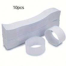10/50/100pcs/Pack White Universal Cash Bundling Bands, Suitable For Banks, Supermarkets And Financial Institutions, Convenient For Storing Banknotes - Multicolor - View 6