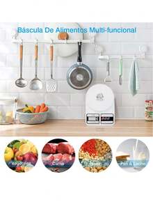 SF-400 Digital Gram Scale, Portable Scale, Weighs Up To 5kg, High Precision And Splash Resistant Kitchen Scale, Precise Small Scale For Business And Home - 白色 - 查看 4