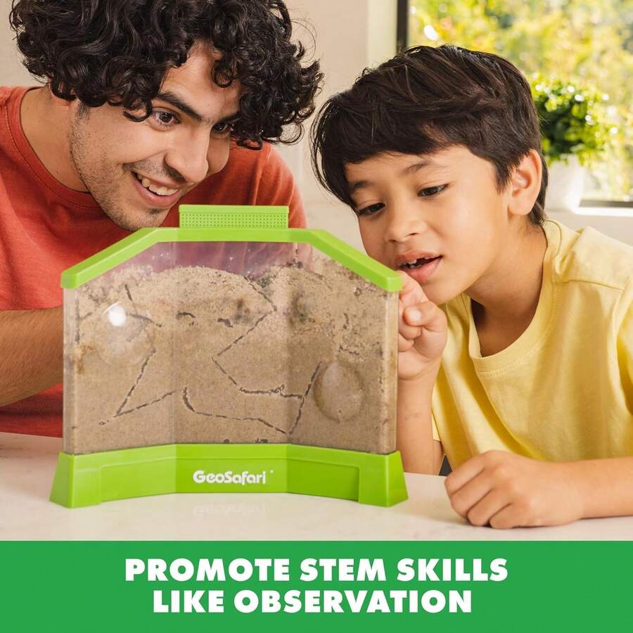 ¡Recomendado Educational Insights GeoSafari - Fábrica de Hormigas con Arena, Reloj Hormigas vivas, Juguete de Aprendizaje Stem, a Partir de 5 años, Multicolor¡Top de Temporada - 1 - Ver 1