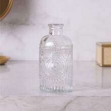 Set Of 10 Decorative Vases, 12.5 Cm, Glass, Flowers, Bottle - 透明的 - 查看 3