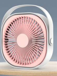 USB桌面风扇，可充电迷你风扇，3档风速调节，超长续航，360°旋转桌面散热风扇，静音设计，适用于卧室、办公室、图书馆和旅行。 - 彩色 - 查看 13