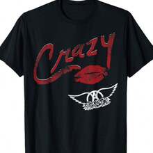 Aerosmiths - Crazy T-Shirt. - 黑色 - 查看 1