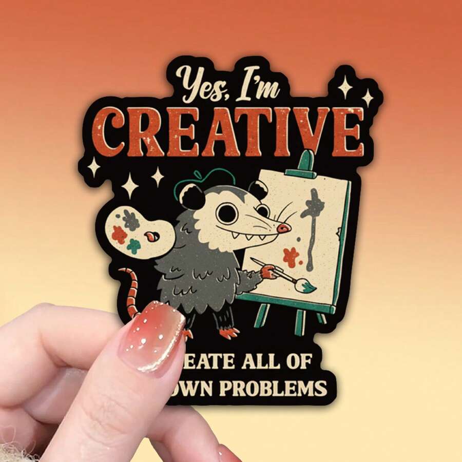 OZLICE Funny Cassette Tape Sticker: Please Be Patient With Me, I'm From The 1900sWater Bottle Sticker, Funny Stickers, Cute Stickers, Laptop Sticker, Stickers, Sticker For Laptop