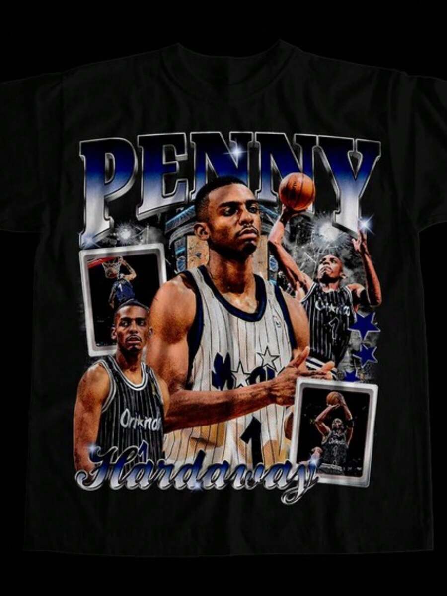 Penny Hardaway T-Shirt - màu đen - Xem 1