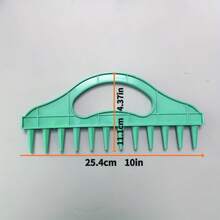 Seeding Tool, Soil Auger, Gardening Seeding Spacing Tool, Suitable For Farmland, Vegetable Planting, Agricultural Rake - A-Green - View 12