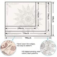 约翰·埃弗里特·米莱斯 (John Everett Millais) 的《奥菲莉娅》画作（1 件） - 复古花卉莎士比亚悲剧挂毯，文学装饰，适用于客厅、卧室、宿舍 - 无需用电的家居装饰横幅，戏剧性家居装饰，精细艺术品，自然主题装饰，精致设计，艺术墙饰 - 彩色 - 查看 5
