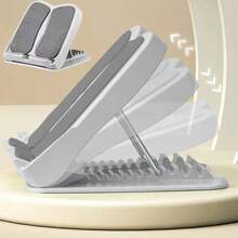 Slant Board, Adjustable Incline Board Portable Leg Exercise Ankle Foot Calf Stretcher, Balancing Fitness Pedal Wedge Stretch For Rib, Heel, Hamstring, Achilles, Leg Calves Muscle Exerciser - 灰色 - 查看 3