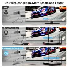 Cable Ethernet para Fire TV Stick de 1.2 m. Adaptador Micro USB a RJ45 Ethernet con cable de alimentación USB-A compatible con Streaming Stick Chromecast  Home Mini LAN red trenzado de - 1,82 m - Ver 5