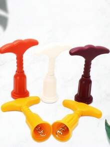 5pcs/10pcs/15pcs Plastic Wine Bottle Opener With Stainless Steel Handle, Easy To Use, Essential For Home Kitchen - Multicolor - View 1