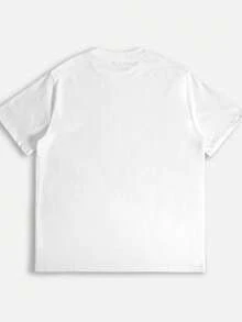Festive Fun, Women's Soft Casual Tee - Peace Love Shamrock Graphic, Round Neck, Short Sleeve, Machine Washable, White with Green & Pink Design, Perfect for St. Patrick's Day or Casual attire Tee For adult, Men, Women, Teen, Teenager, adolescent, - Blanc - Voir 2