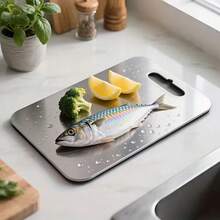 3pcs High-Quality Stainless Steel Cutting Board Set - Durable, Easy To Clean, Suitable For The Kitchen, Space-Saving, Rust-Proof And Food Preparation - 3 chiếc (phiên bản hộp màu nâng cấp) - Xem 4