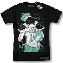 Oikawa Haikyuu Shirt Manga Strip Haikyuu Anime Graphic T-Shirt - màu đen - Xem 8