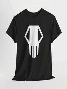 Bakugou's Skull T-Shirt Cosplay MHA - Black - View 9