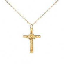 Fashionable Cross Pendant Necklace, Minimalist Jewelry Unisex Choker Necklace, Suitable For Daily Wear - Multicolor - View 2