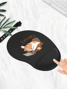 Hardworking Animal Series Ergonomic Wrist Rest Mouse Pad, Cute Working Dog, Panda, Duck Patterns, Ergonomic EVA Wrist Pad, Non-Slip Memory Foam Mouse Pad, Comfortable Mouse Pad, Smooth Wrist Rest, Comfortable Desk Support - Nhiều màu - Xem 8