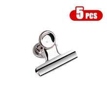 Metal Magnetic Ticket Holder, Magnetic Ticket Clip, Ferrite Magnetic Clip, Hand Wallet, Notebook, File Folder, Refrigerator Sticker, Memo Magnet Clip - Note Holder - View 10