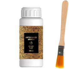 100毫升金箔胶水，水性清漆，DIY珠宝制作材料，工艺品和缝纫用品，艺术烫金套装 - O - 查看 4