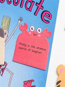 240 piezas Notas adhesivas con formas de animales lindos, tarjetas de notas, papel de notas, bloc de notas (20 piezas/libro, 12 libros) - Multicolor - Ver 6