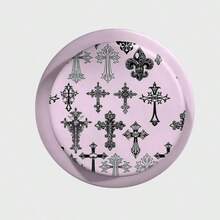 MagSafe磁吸手机支架，气垫支架，磁性底座，强磁吸附，简约十字设计 - 彩色 - 查看 1