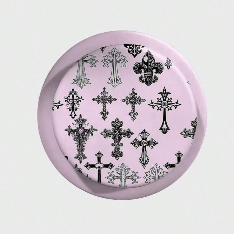 MagSafe磁吸手机支架，气垫支架，磁性底座，强磁吸附，简约十字设计 - 彩色 - 查看 1