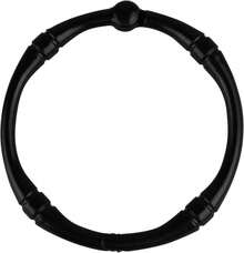TCMAO Shower Curtain Hooks, Rustproof Decorative Shower Curtain Rings Metal Round Shower Hooks For Bathroom Shower Rod, 12 Pack (Black) - ColorA - View 8