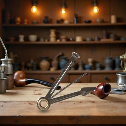 1pc 3-In-1 Smoking Pipe Cleaning Tool, Essential Smoking Accessories Cleaning Kit