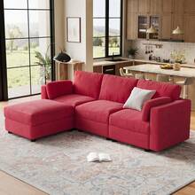 Sofas & Couches - Red - View 1