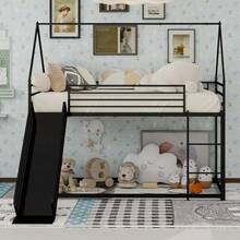 Kids Bed Frames, Headboards & Footboards - Black + Iron + Bedroom - View 4
