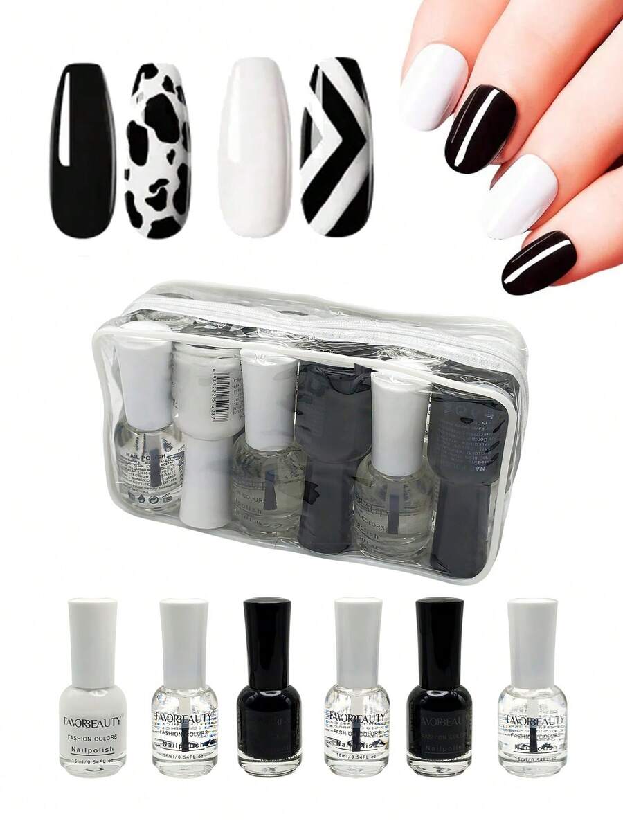 Nail Polish - Black - View 1