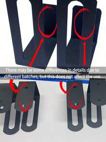 Ganchos colgantes de metal fáciles de instalar para la cocina - Estantería de almacenamiento multifuncional de acero inoxidable montada en la pared, adecuada para la cocina, el dormitorio y el baño, con un adhesivo súper resistente. - Multicolor - Ver 12