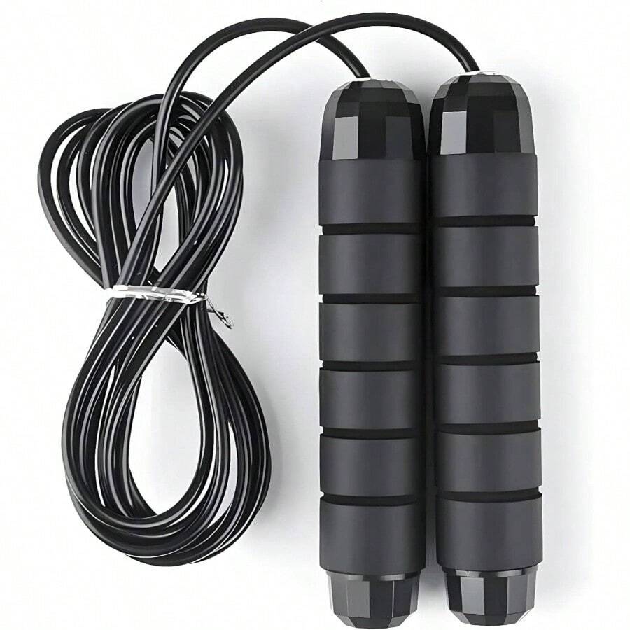 Jump Rope - - Rapid Speed With Ball Bearings - Jump Rope Men, Women, And Adults U2013 Home Exercise And Slim Body Adjustable Speed Jump Ropes Fitness At Home Gym Workout - Initial - View 1