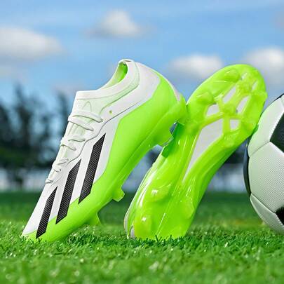 Men's Football Shoes, Unisex Football Shoes, Sports Shoes, Men's Football Shoes, Outdoor Professional Artificial Turf Football Training Shoes, Breathable Sports Shoes, Suitable For Various Fields