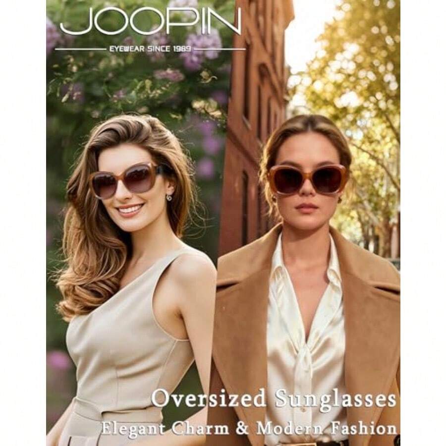 Lentes de sol para mujer estilo mariposa, acetato polarizado, protección UV400, diseño de moda y elegante, ideal para looks modernos y sofisticados - 04 - Marrón - Ver 1