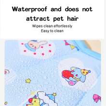 1pc Cat Elizabeth Collar, Cartoon Spay/Neuter Recovery Cone, Adjustable Waterproof Neck Ruff For Small Dogs - White - View 8