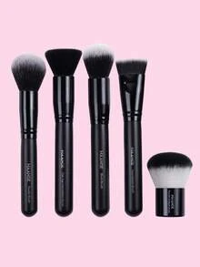 MAANGE 4/11/16pcs Professional Makeup Brush Set, Including Foundation Brush, Blush Brush, Powder Brush, Contour Brush, Eyeshadow Brush, Concealer Brush, Travel Essential And Perfect Gift - Black - View 12