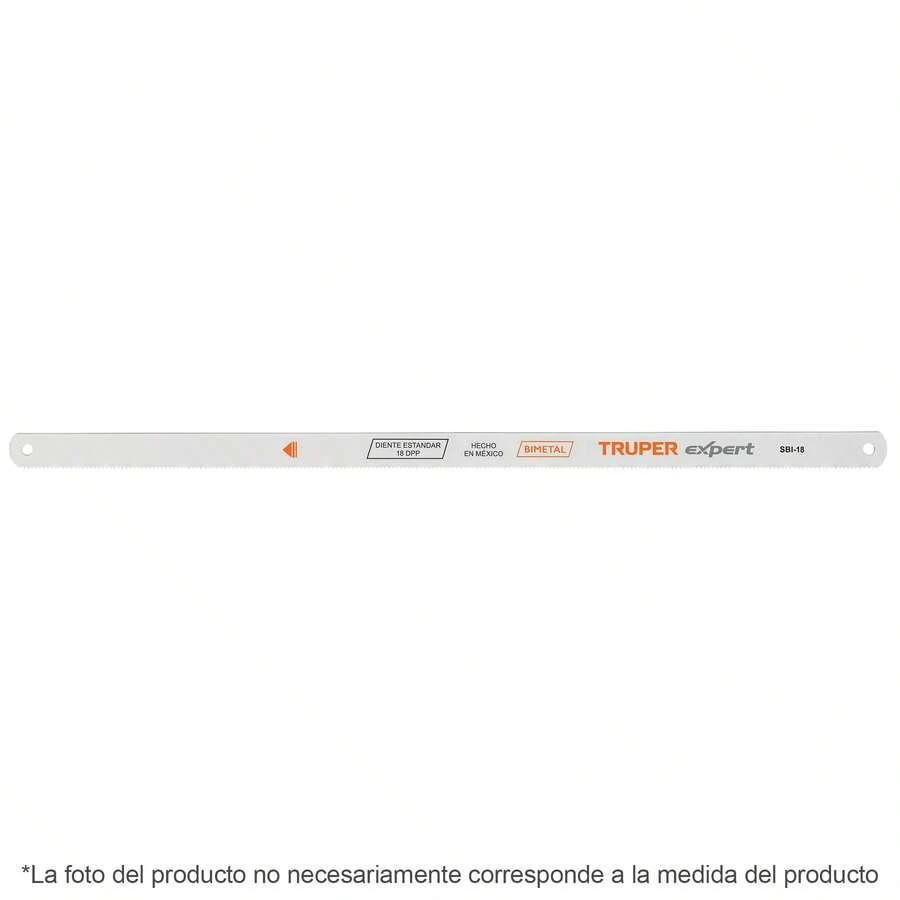Seguetas bimetálicas paso grueso, empaque con 2 piezas (18 DPP) - A - Ver 1
