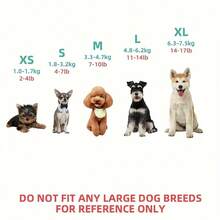 猫狗彩虹条纹无袖宠物连衣裙（紫色）+配套宠物帽套装 - 彩色 - 查看 8